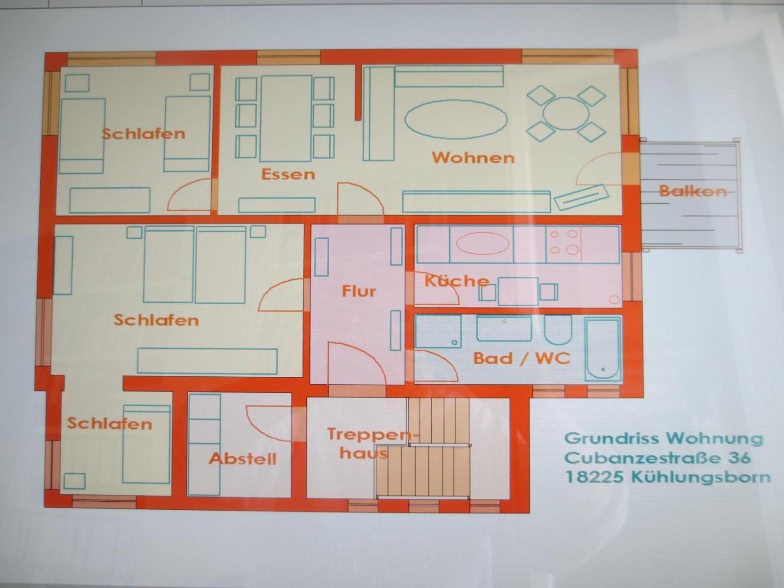 Ferienwohnung Cubus Kuehlungsborn Ost Экстерьер фото